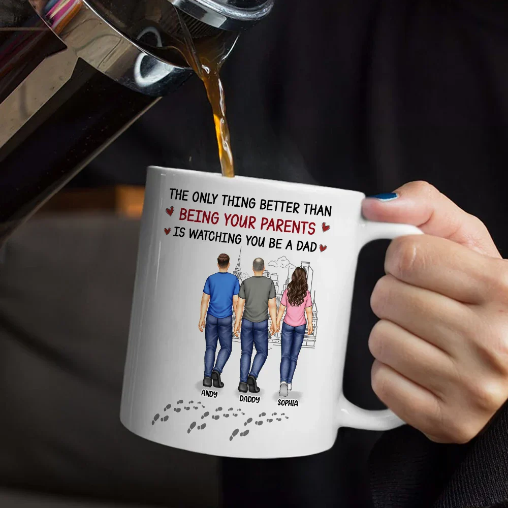 Better Than Being Your Father - Personalized Mug - Image 5