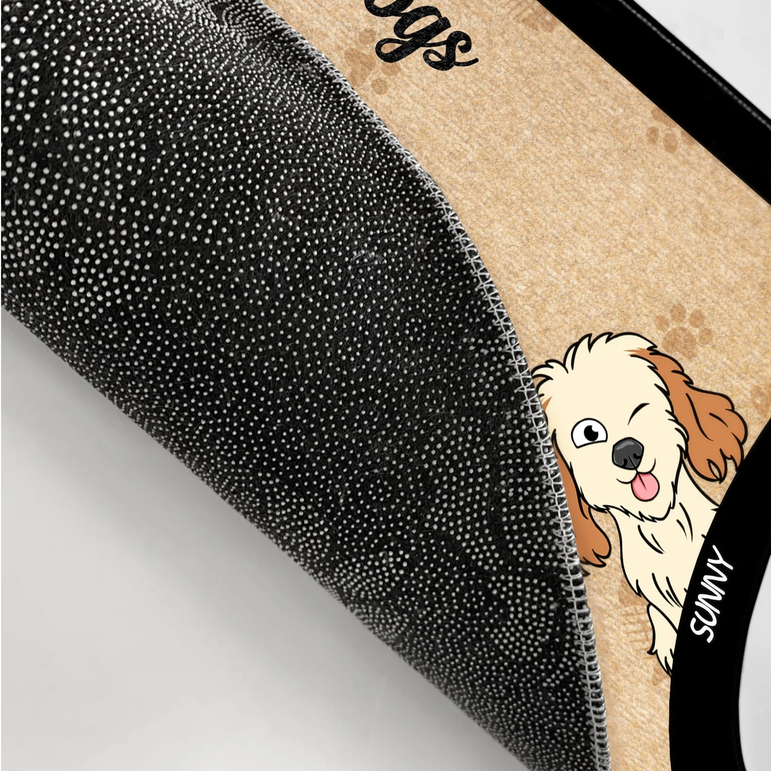 Beware Of Dogs Cats Are Shady - Gift For Pet Lovers - Personalized Doormat - Image 3