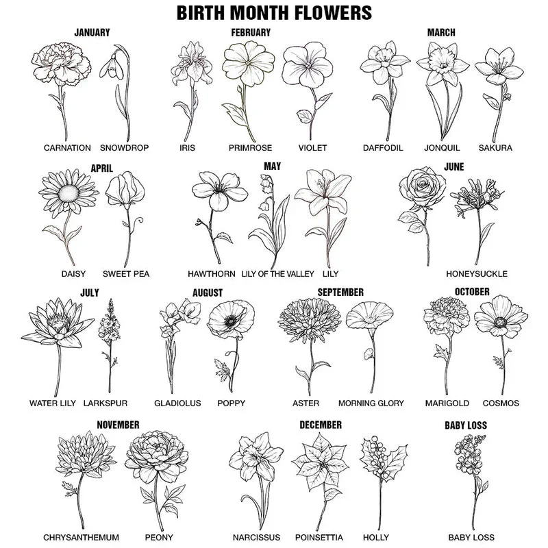 Birth Month Flower Blooms - Personalized Musical Wooden Easter Egg Shaker - Image 7