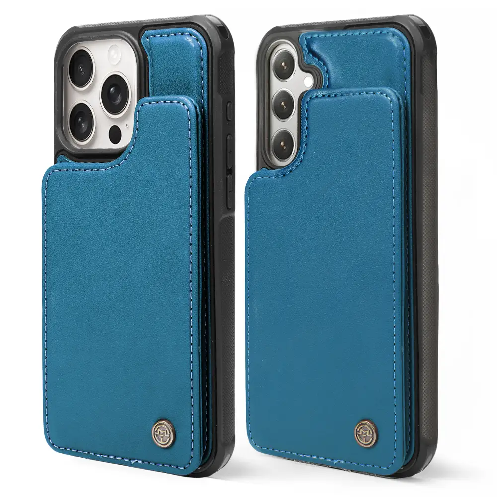 Birth Month Flowers Bloom Where You're Planted Women - Personalized Leather Flip Wallet Phone Case - Image 5