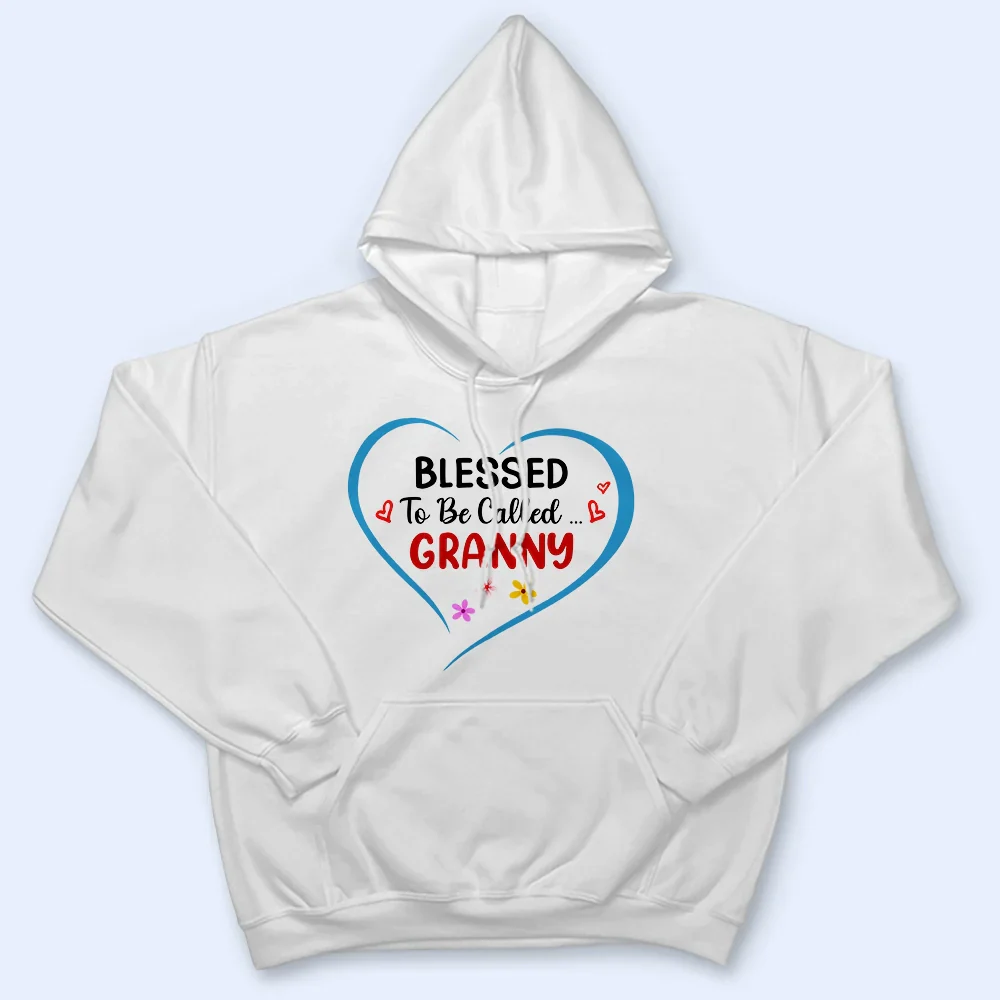 Bless To Be Called Grandma Nana Auntie - Personalized Loungewear Set - Image 4