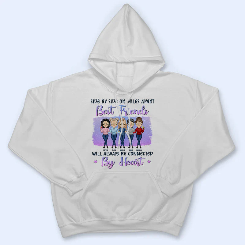 Brothers & Sisters We're Like A Really Small Gang Gift For Sibling & Bestie - Personalized Custom Hoodie - Image 4
