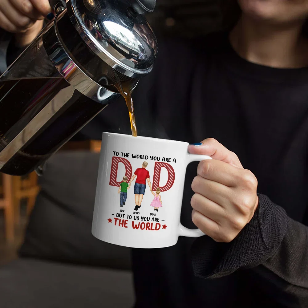 But To Us You Are The World - Personalized Mug - Image 5