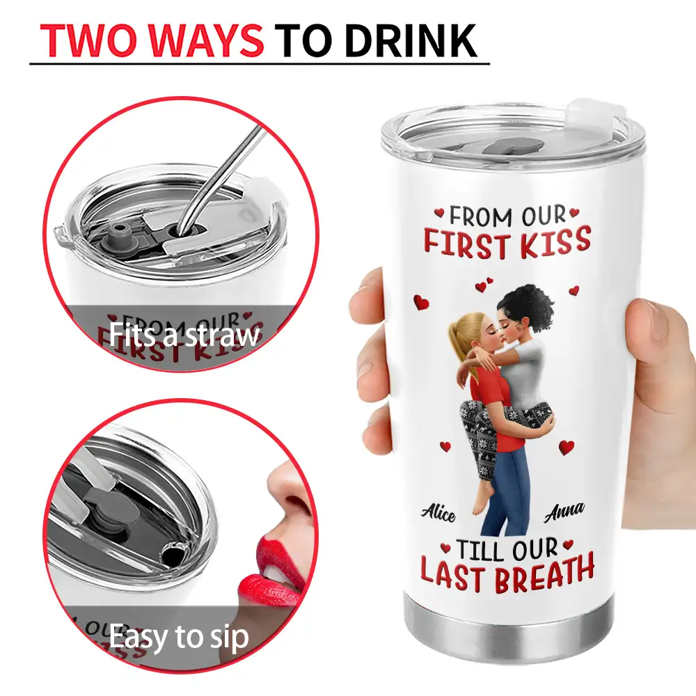 Calendar I Met You Liked You Love You Forever - Personalized Tumbler - Image 4
