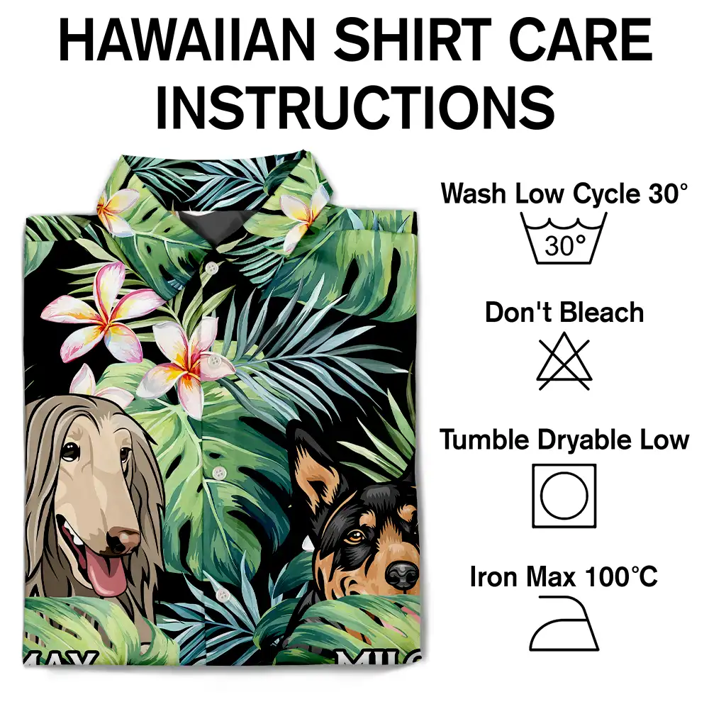 Call Me Dog Dad - Personalized Hawaiian Shirt - Image 6