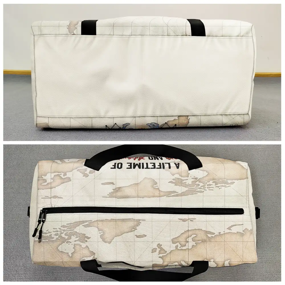 Camping Couple A Lifetime Of Love & Adventure - Personalized Duffle Bag - Image 4