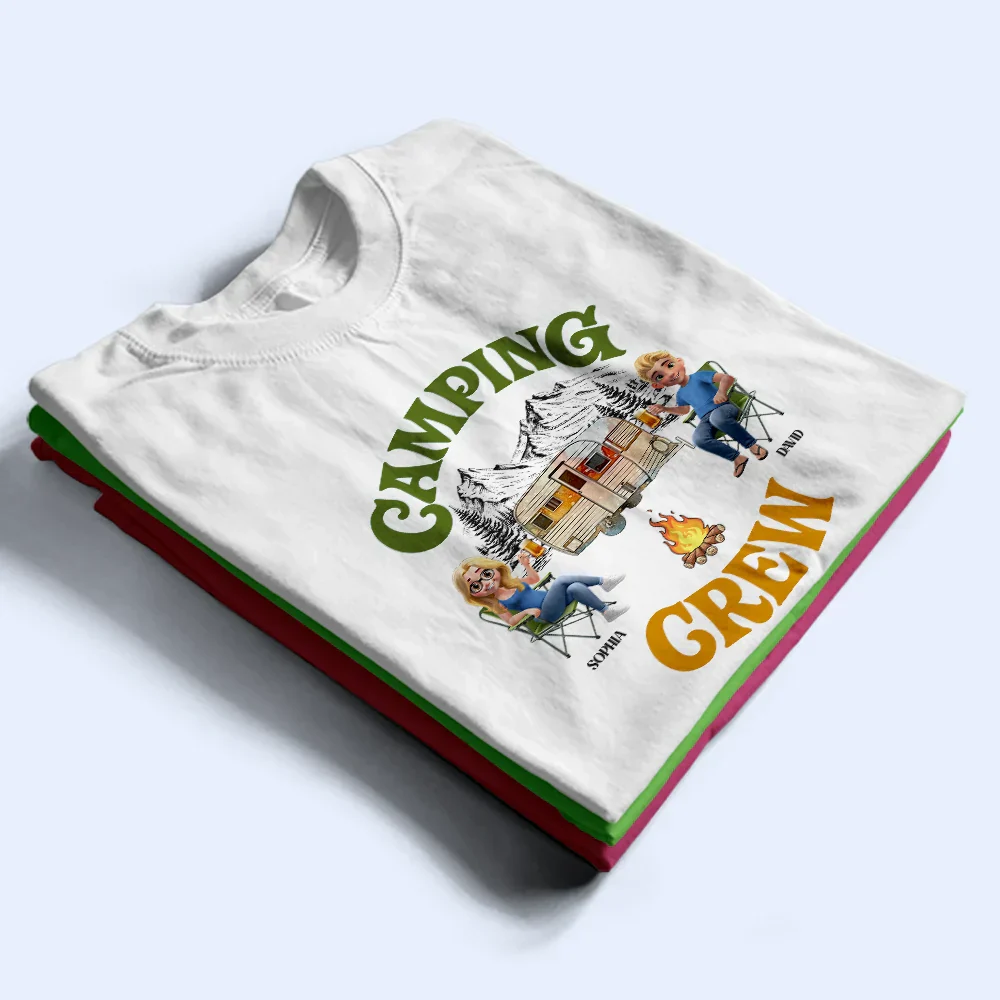 Camping Crew - Personalized T Shirt - Image 2