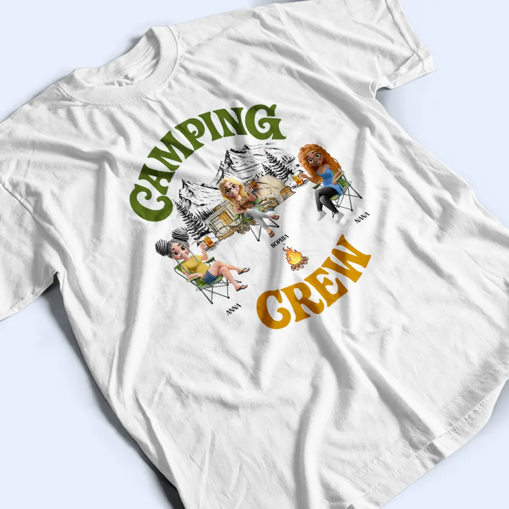 Camping Crew - Personalized T Shirt - Image 3