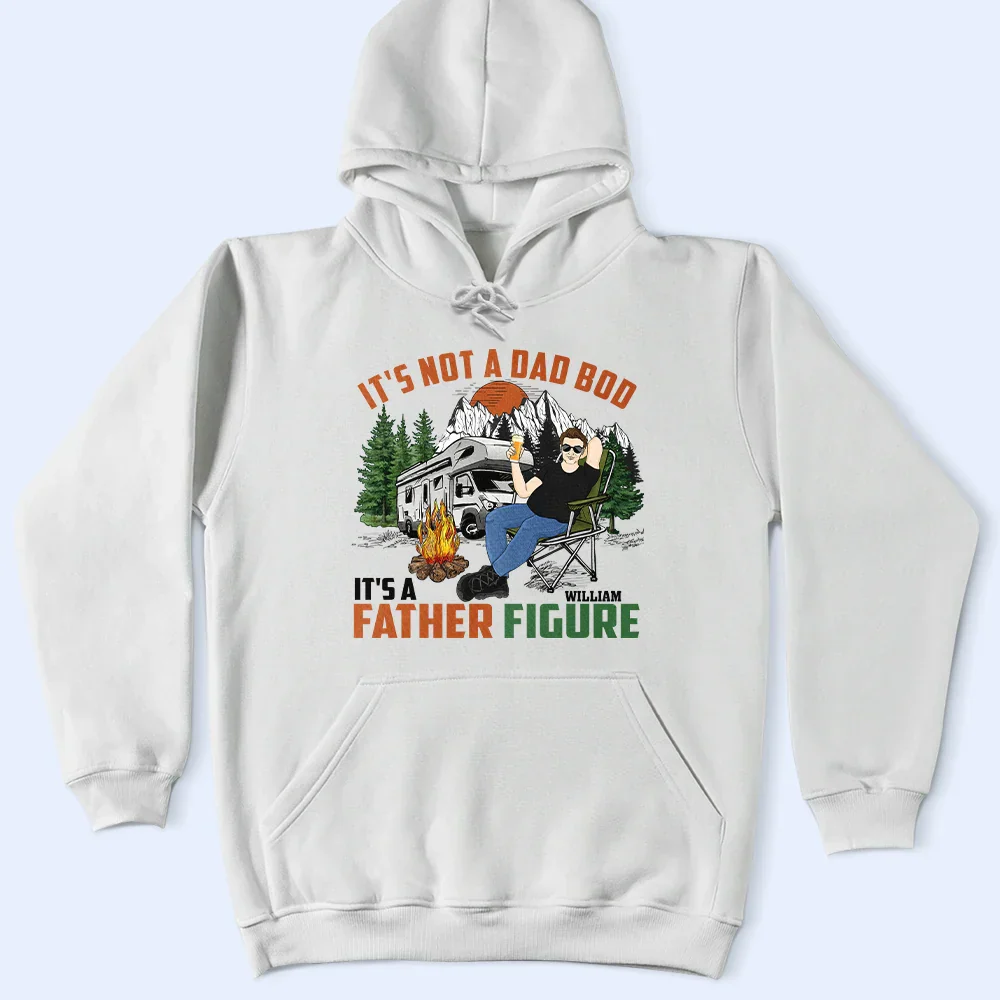 Camping Dad Bod - Personalized T Shirt - Image 6