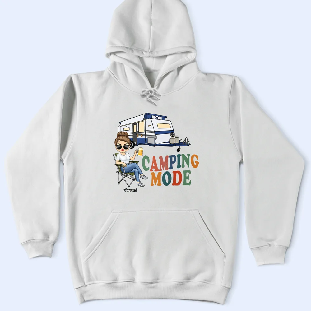 Camping Mode - Personalized T Shirt - Image 4