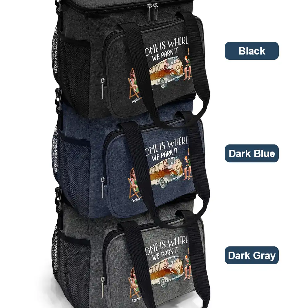 Camping Partners For Life - Personalized Lunch Bag, Cooling Tote - Image 3