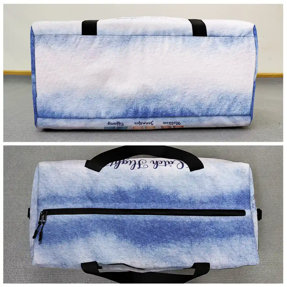 Catch Flights Not Feelings - Personalized Duffle Bag - Image 4