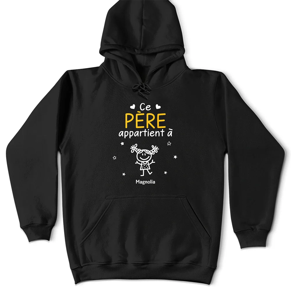 Ce Grand-Père Cette Grand-Mère Ce Papa Cette Maman Appartient À - T Shirt Personnalisé - Image 5