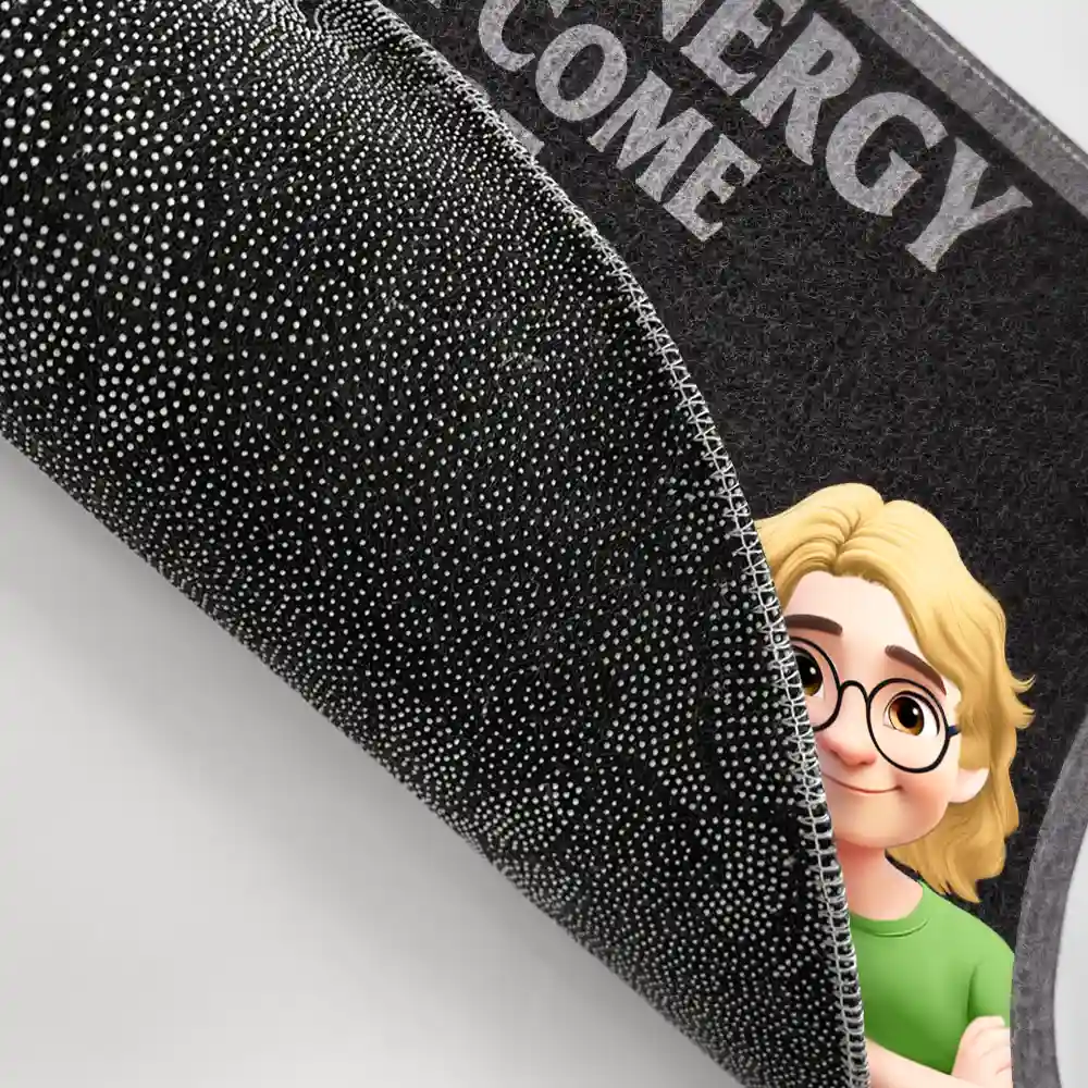 Check Ya Energy Before Come In This House - Personalized Doormat - Image 3