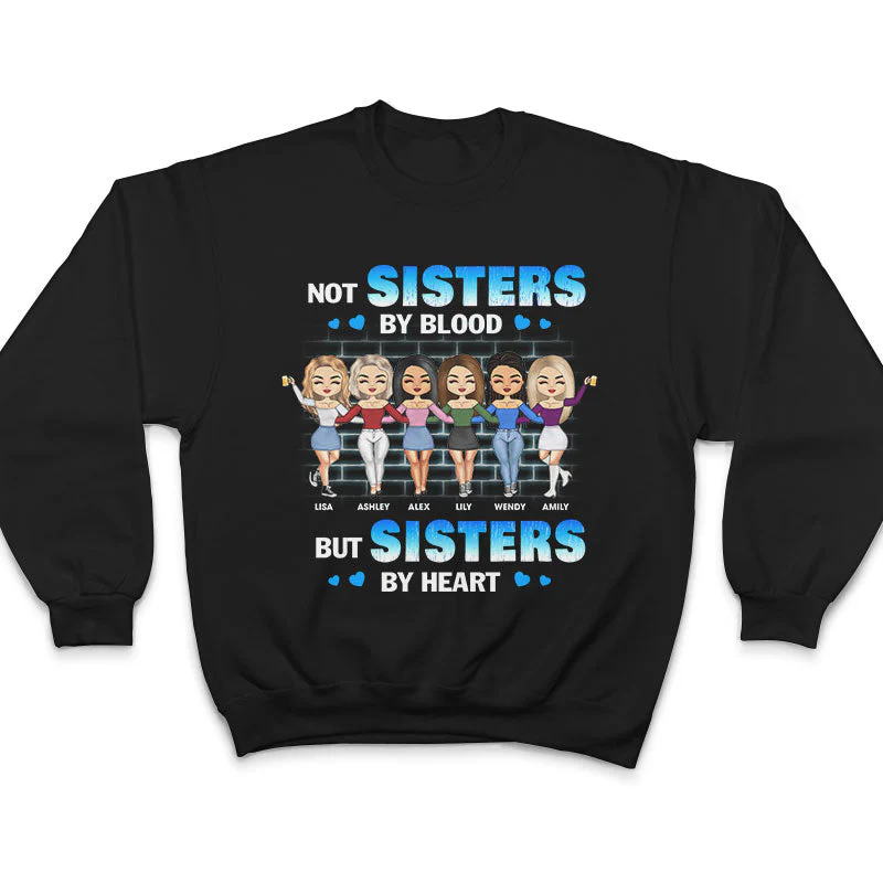 Chibi Girl Bestie Trouble When We're Together - Gift For Bestie - Personalized Custom T Shirt - Image 5