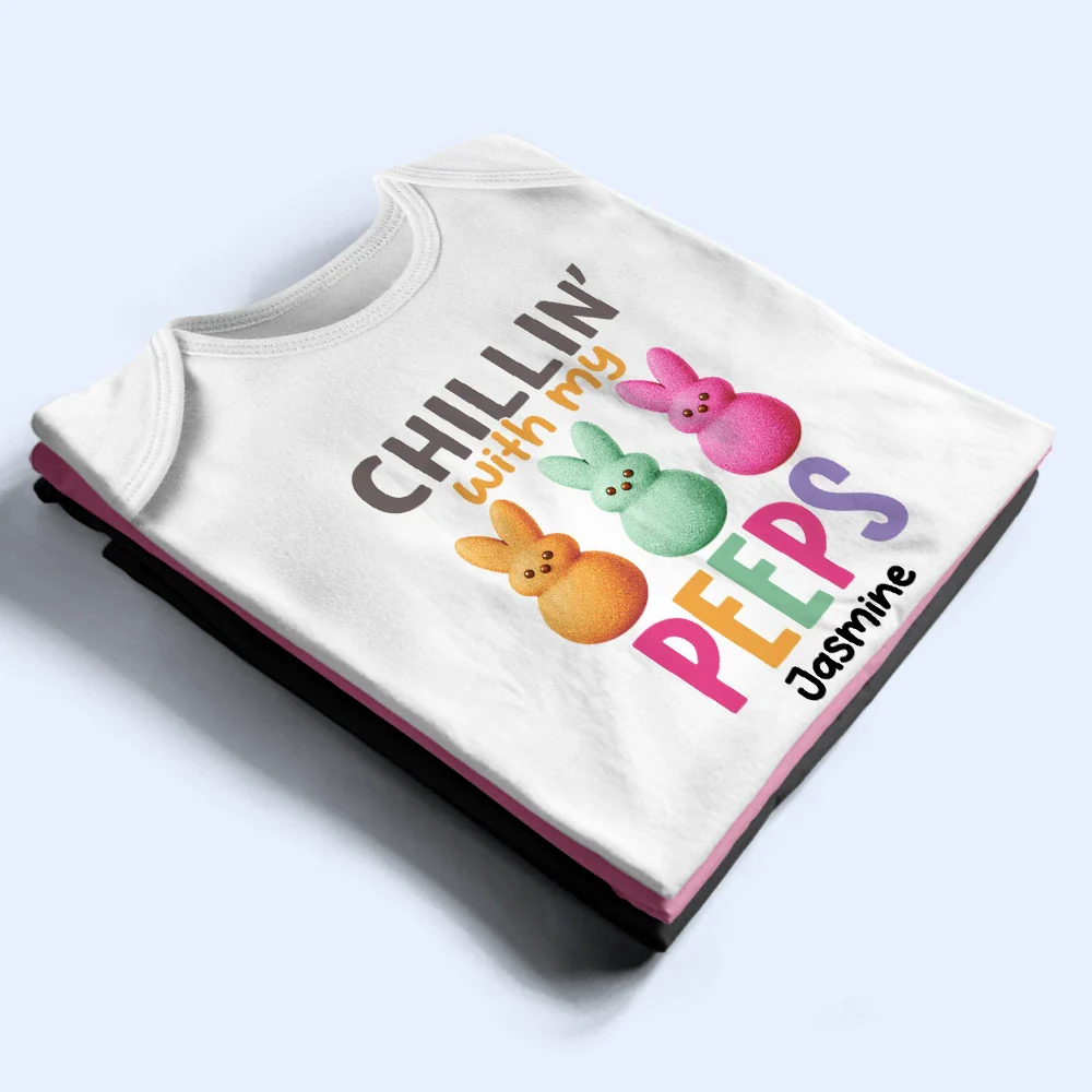 Chilling With My Peeps - Personalized Baby Onesie - Image 3