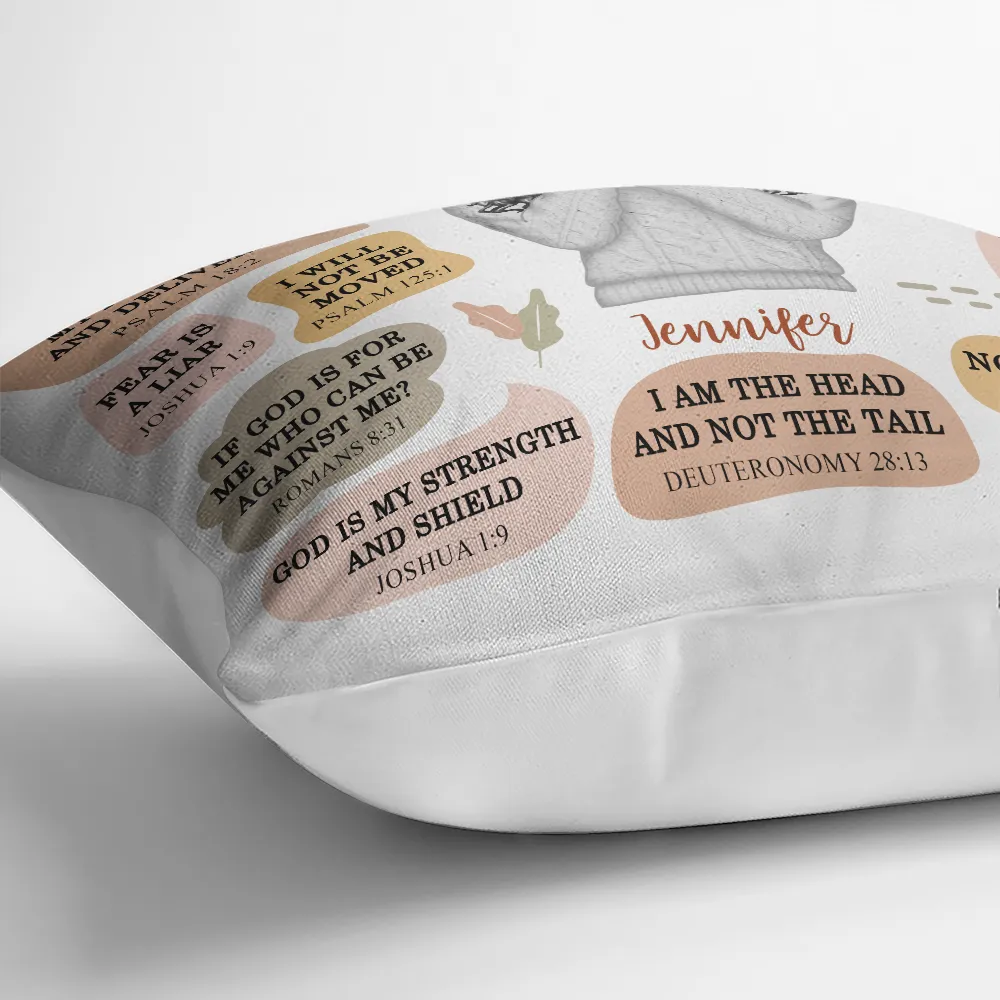 Christian My Affirmation - Personalized Pillow - Image 3