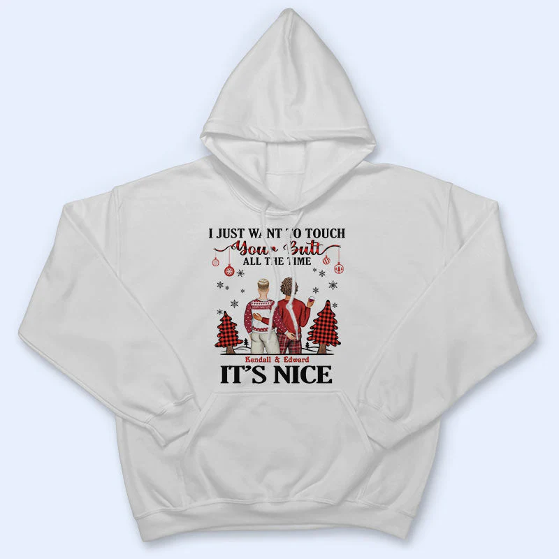Christmas Couple I Want To Annoy For The Rest Of My Life - Personalized Custom Sweatshirt - Image 5