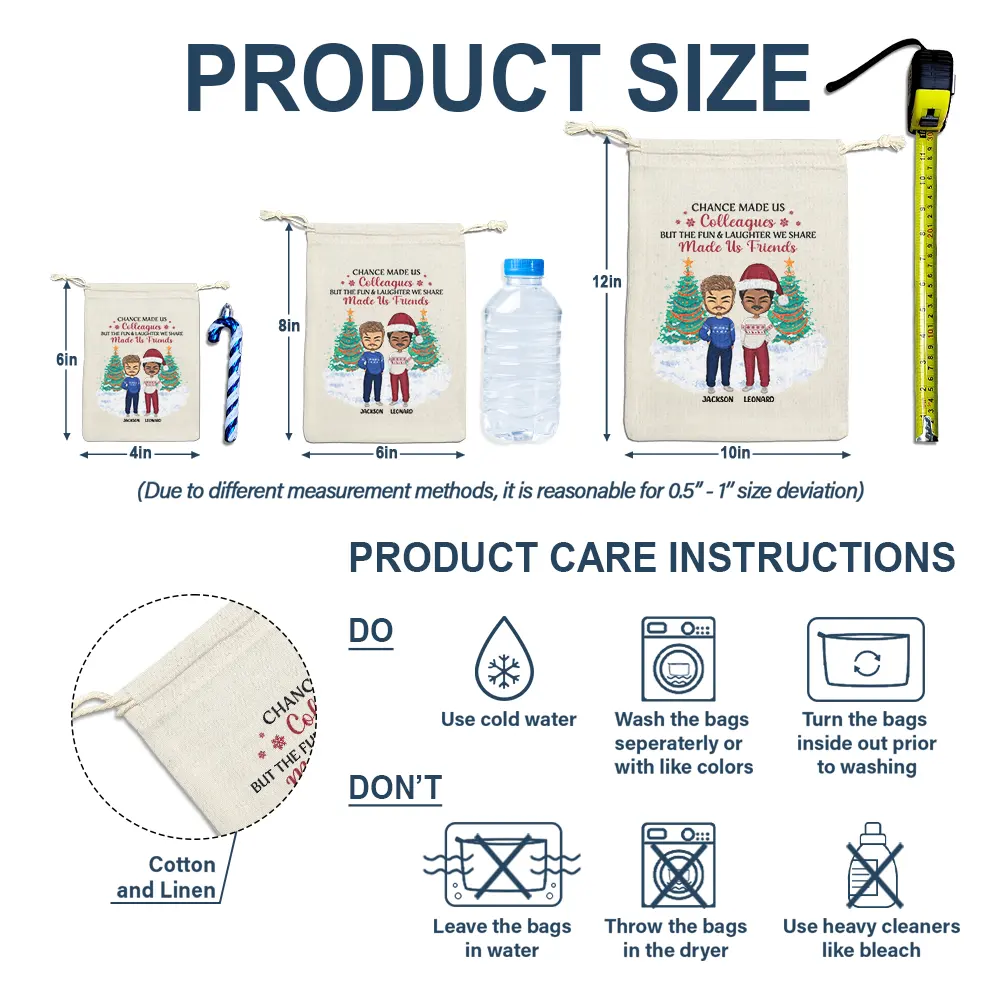 Colleagues Like You Are Special And Few - Personalized Favor Bag - Image 5