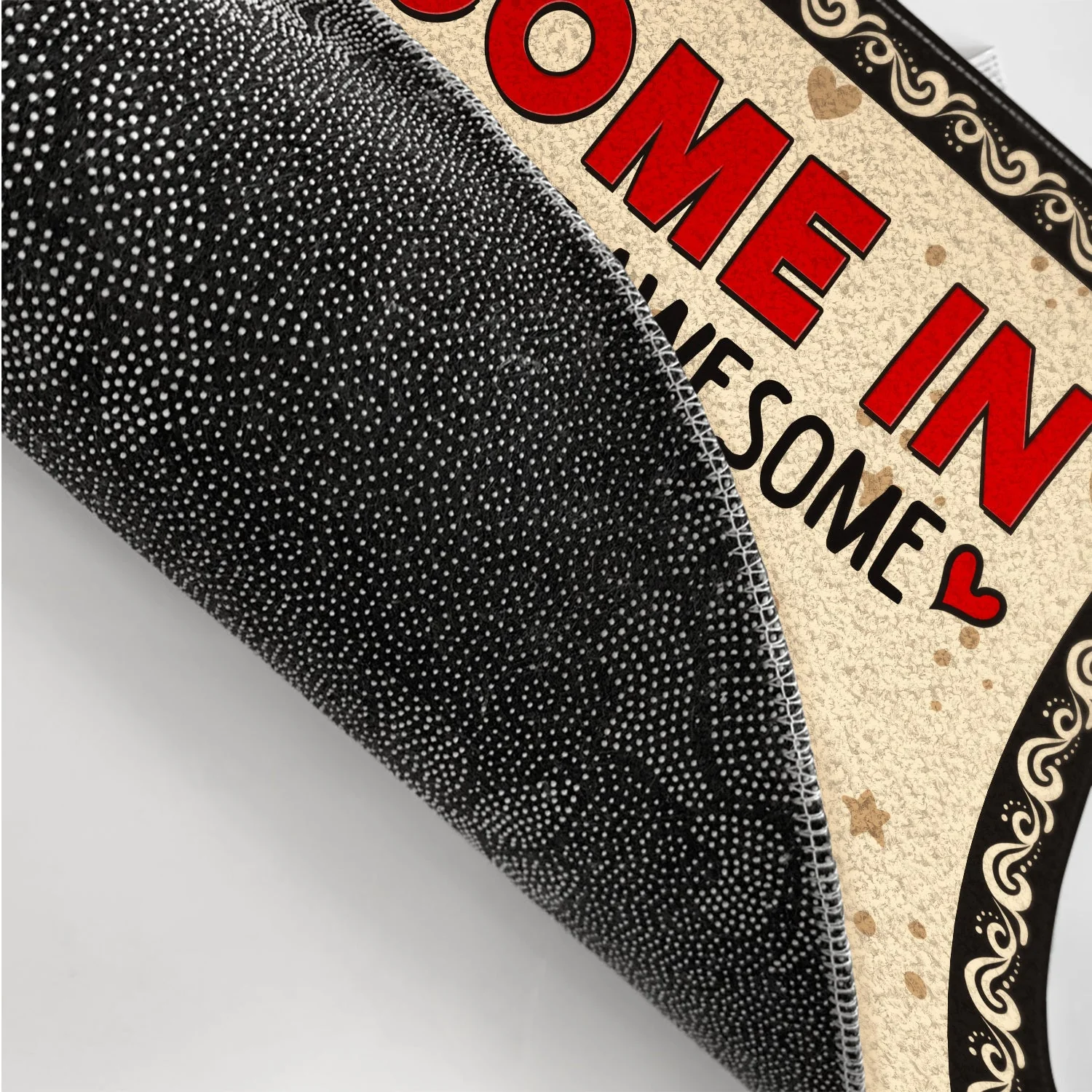 Come In We're Awesome - Gift For Family - Personalized Doormat - Image 3