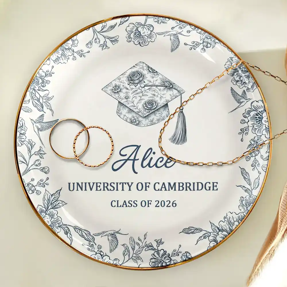Congrats Graduation - Personalised Ring Dish - Image 4