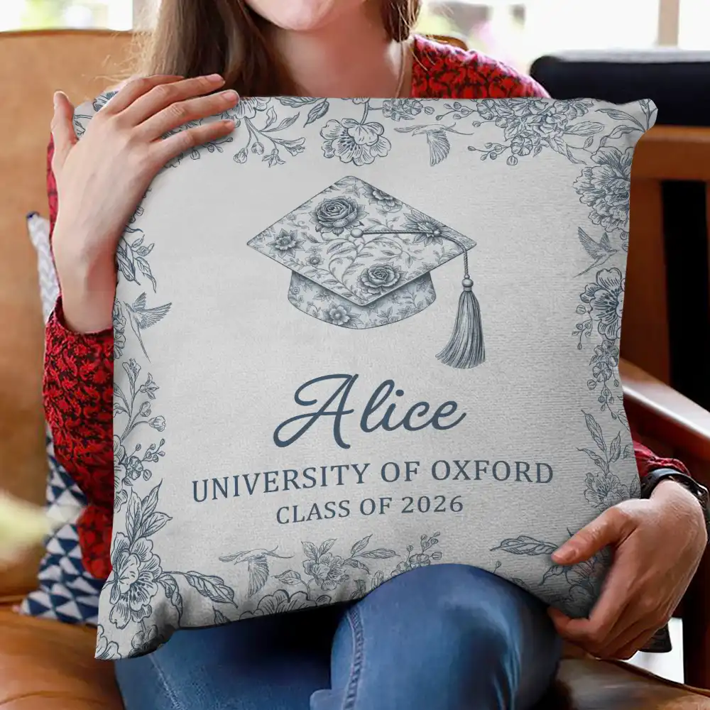 Congrats Graduation - Personalized Pillow - Image 2