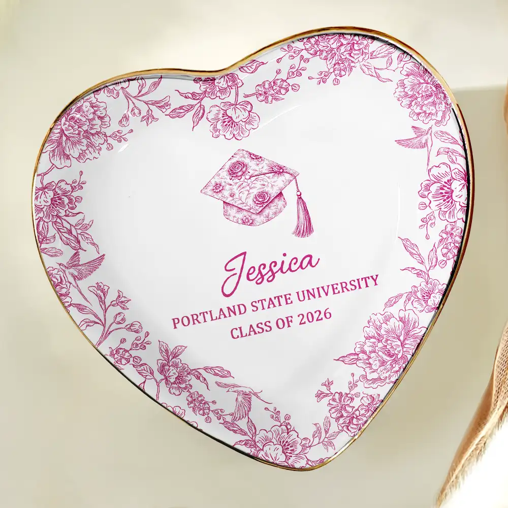 Congrats Graduation - Personalized Ring Dish - Image 5