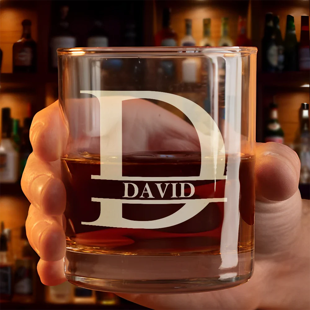 Congrats On Being Our Boss - Personalized Engraved Whiskey Glass - Image 3