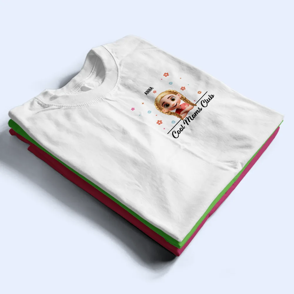 Cool Moms Club - Personalized T Shirt - Image 2