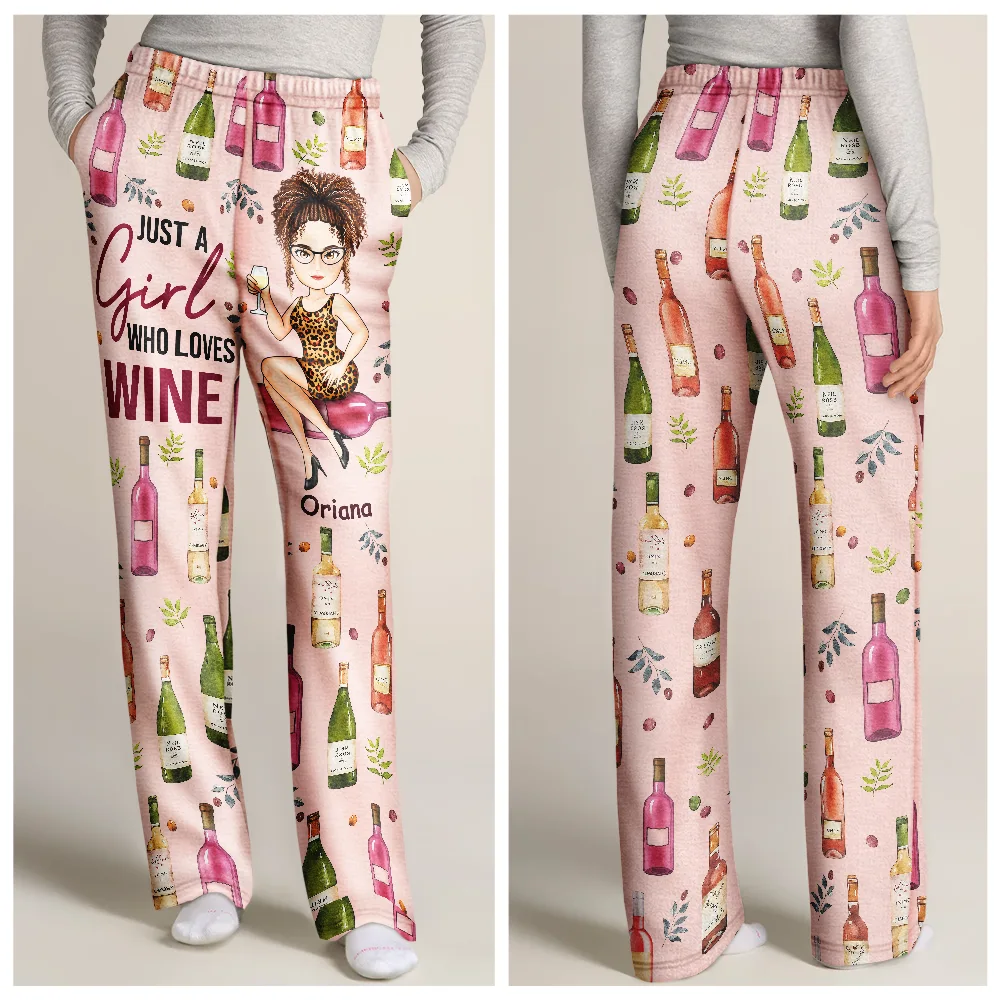 Corks Are For Quitters Cartoon Slay Girl - Personalized Sweatpants - Image 4