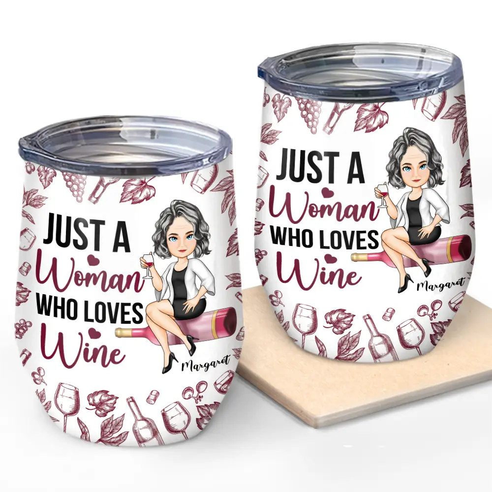 Corks Are For Quitters - Personalized Wine Tumbler - Image 2