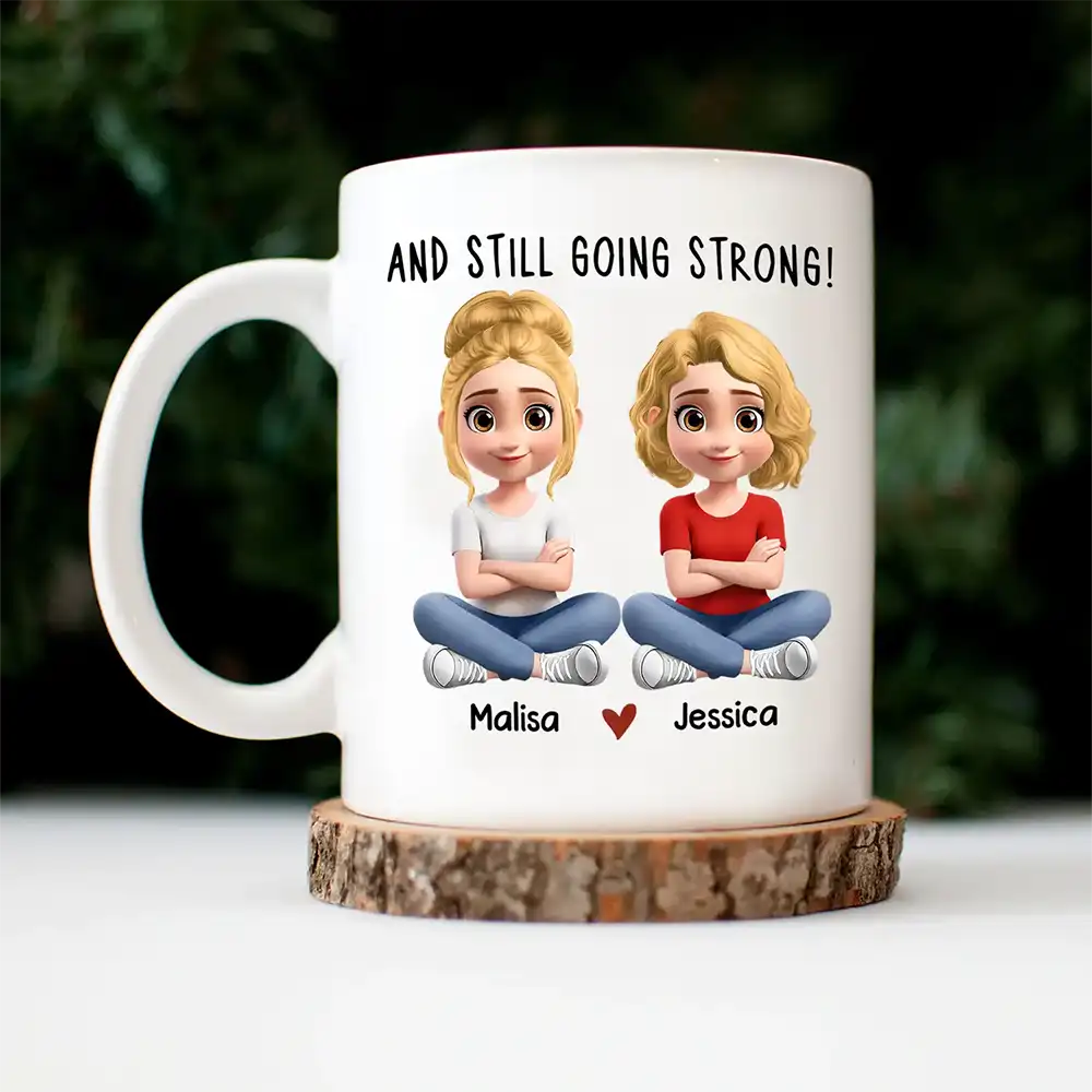 Couple Happily Annoying Each Other Since - Personalized Mug - Image 4