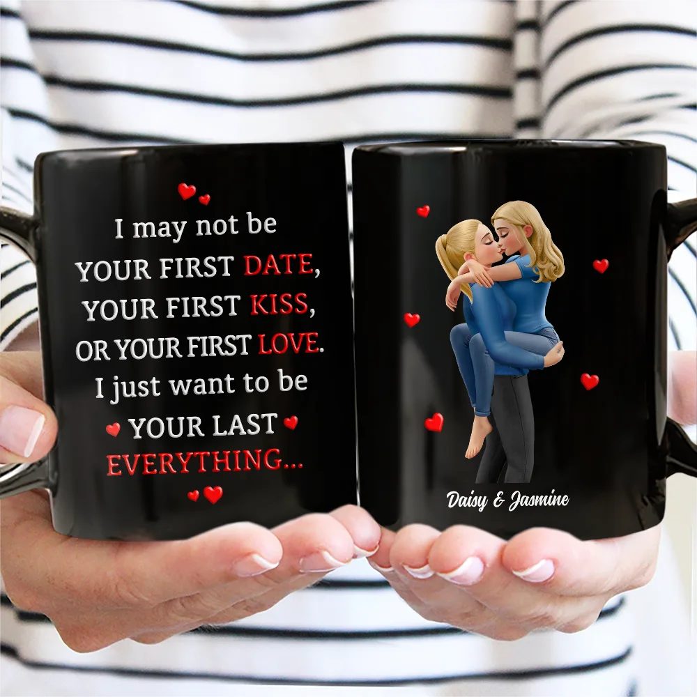Couple I Want To Be Your Last Everything - Personalized Mug - Image 3