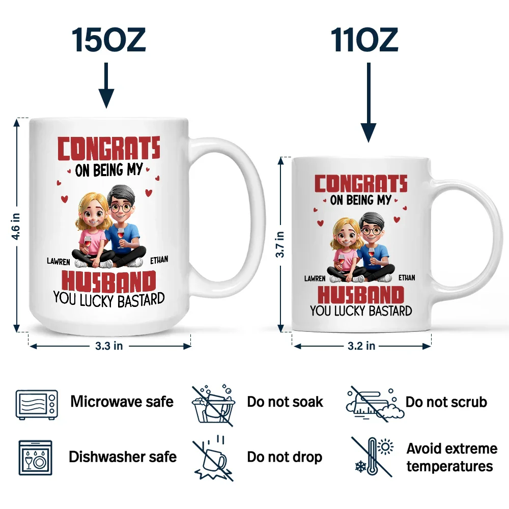 Couple I'm Yours No Returns Or Refunds - Personalized Mug - Image 4