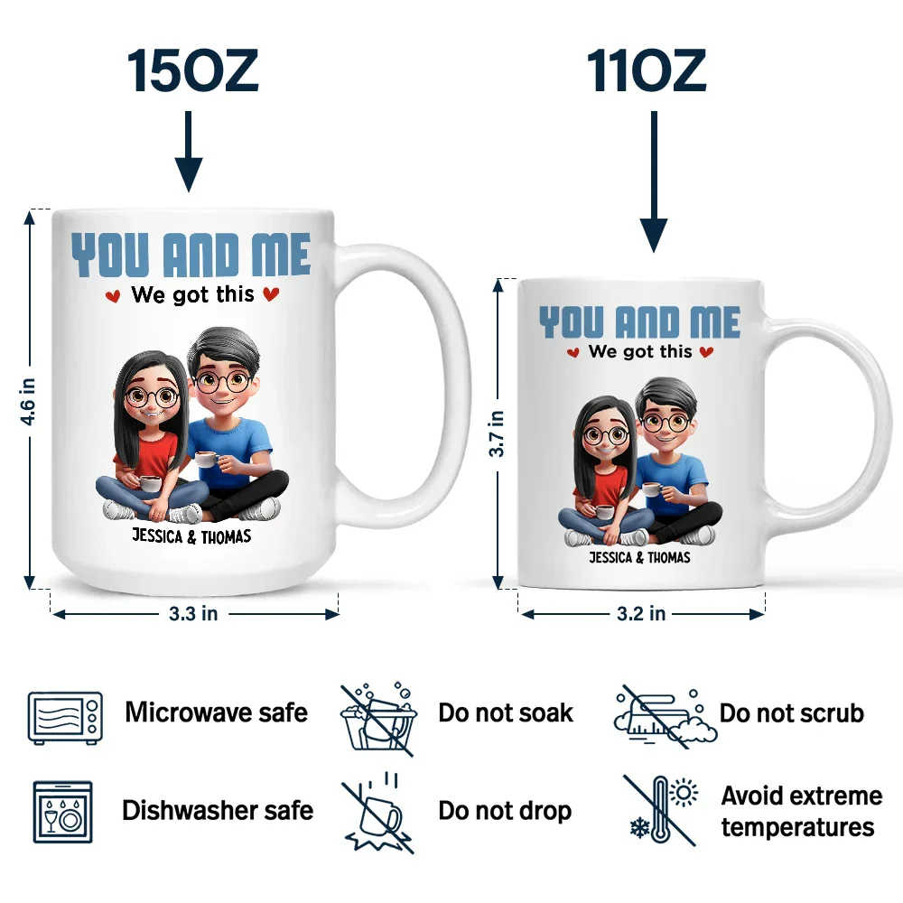 Couple I'm Yours No Returns - Personalized Mug - Image 5