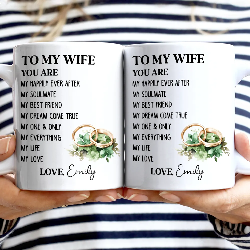 Couple My Thing My Life My Love - Personalized Mug - Image 2