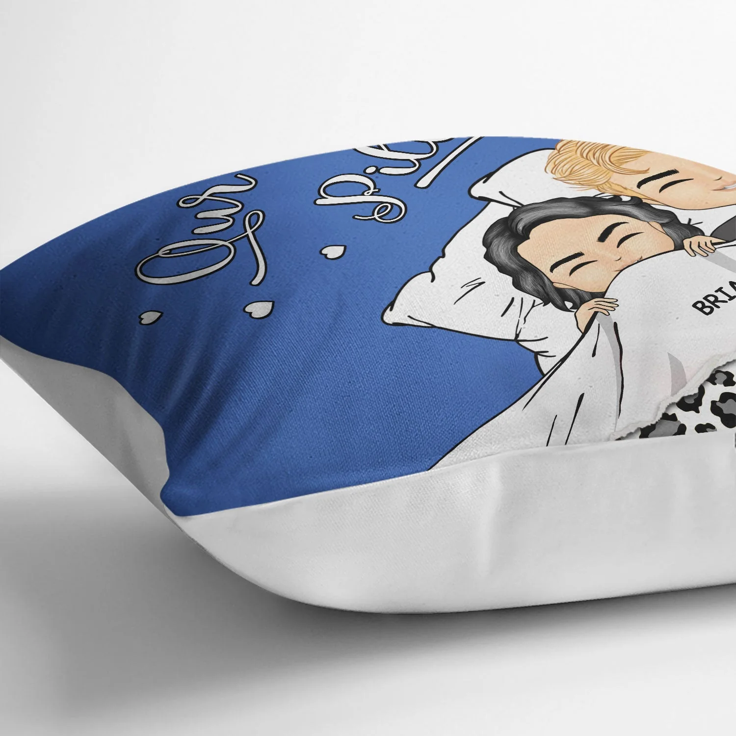 Couple Our Snuggle Pillow - Gift For Couples - Personalized Custom Pillow - Image 3