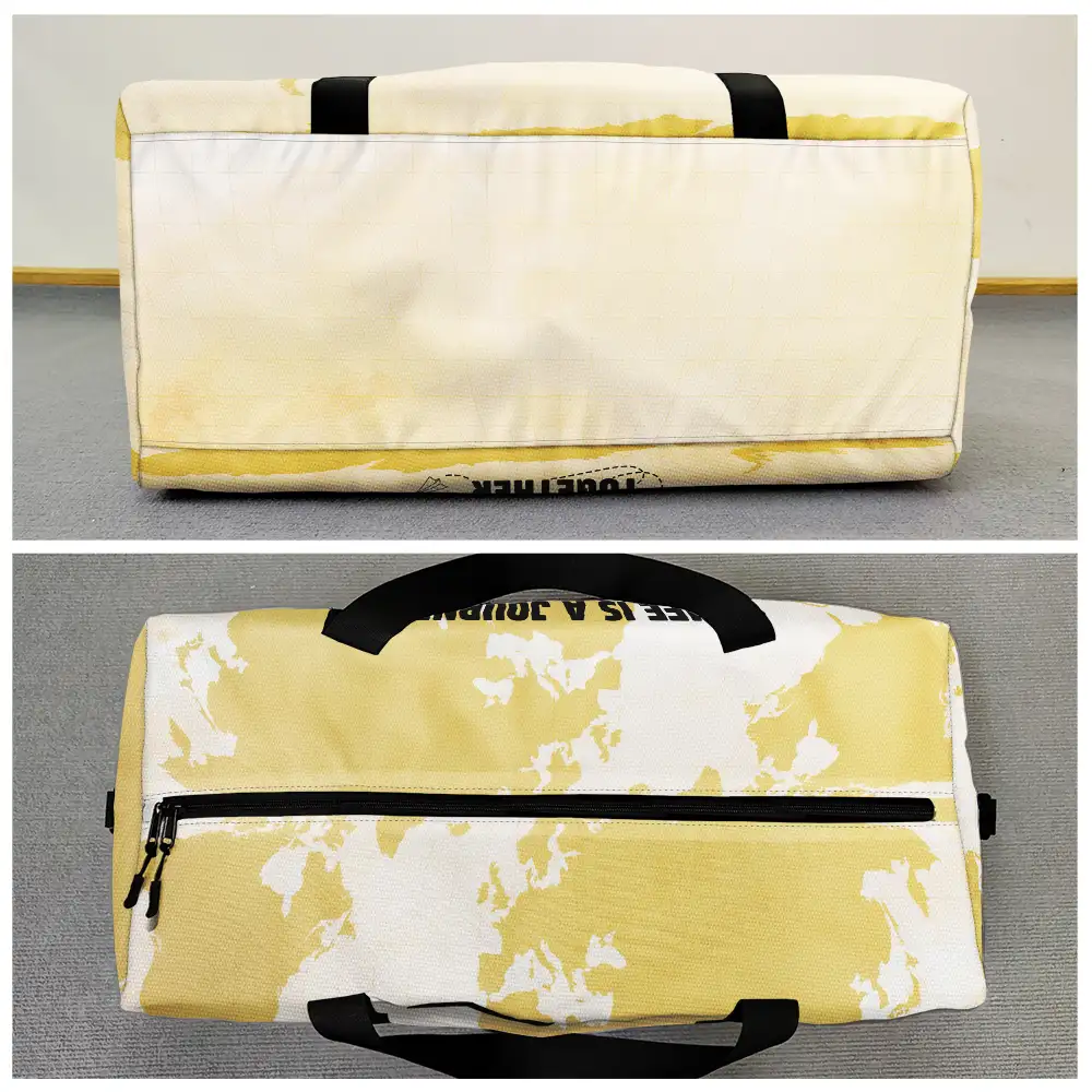 Couple Travel Partners For Life - Personalized Duffle Bag - Image 4