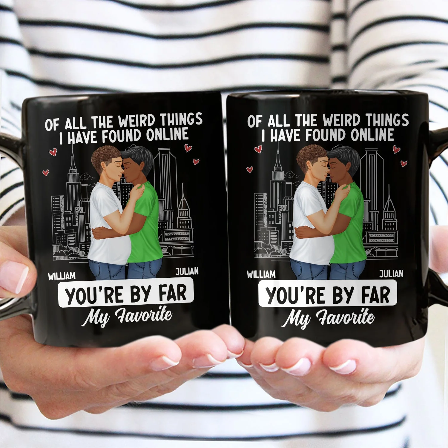 Couple You Are By Far My Favourite - Gift For Couples - Personalized Mug - Image 4