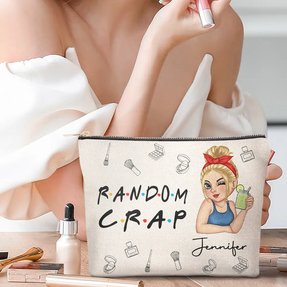 Crap Bag - Personalized Cosmetic Bag - Image 2