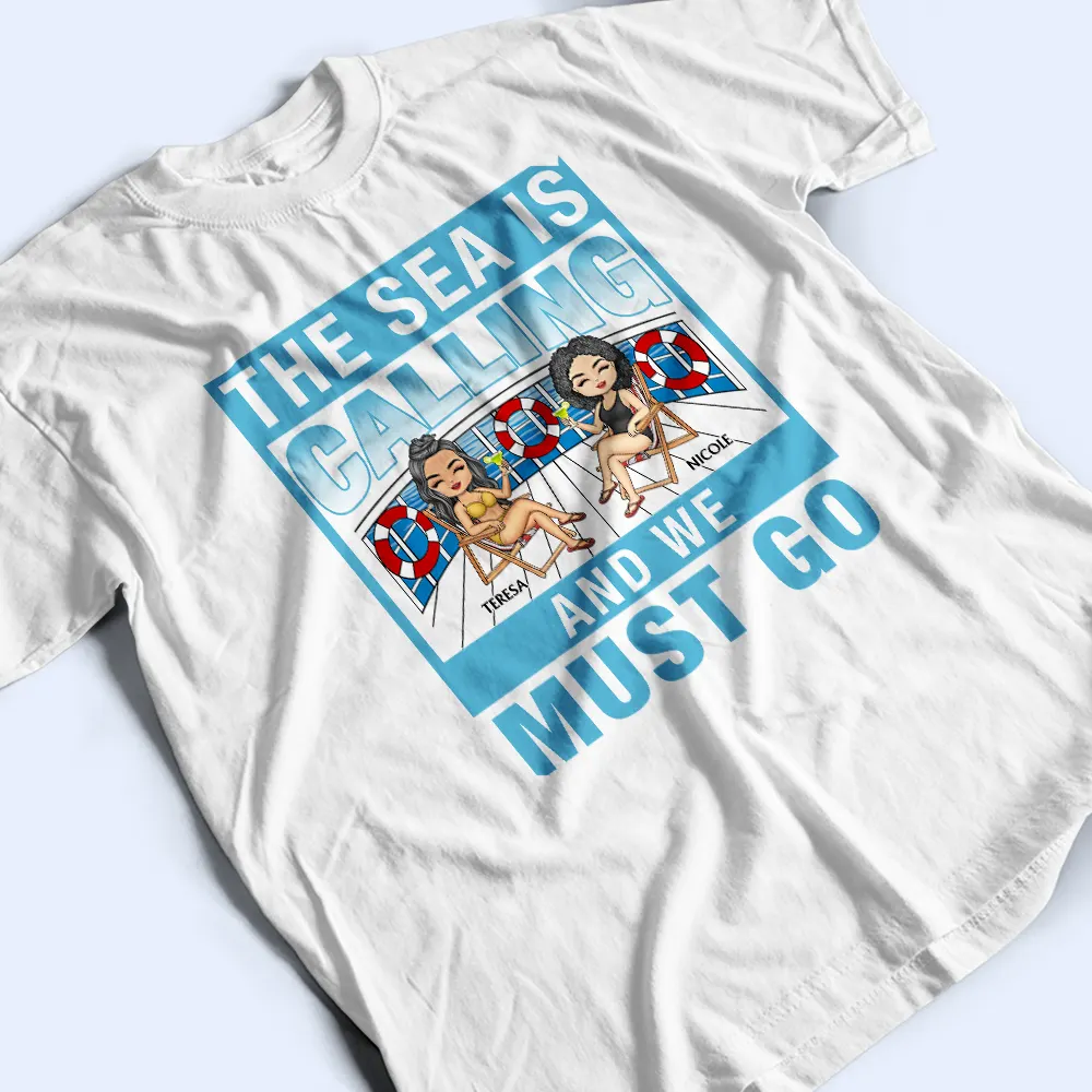 Cruising Bestie Life Is Better On The Cruise - Personalized T Shirt - Image 3