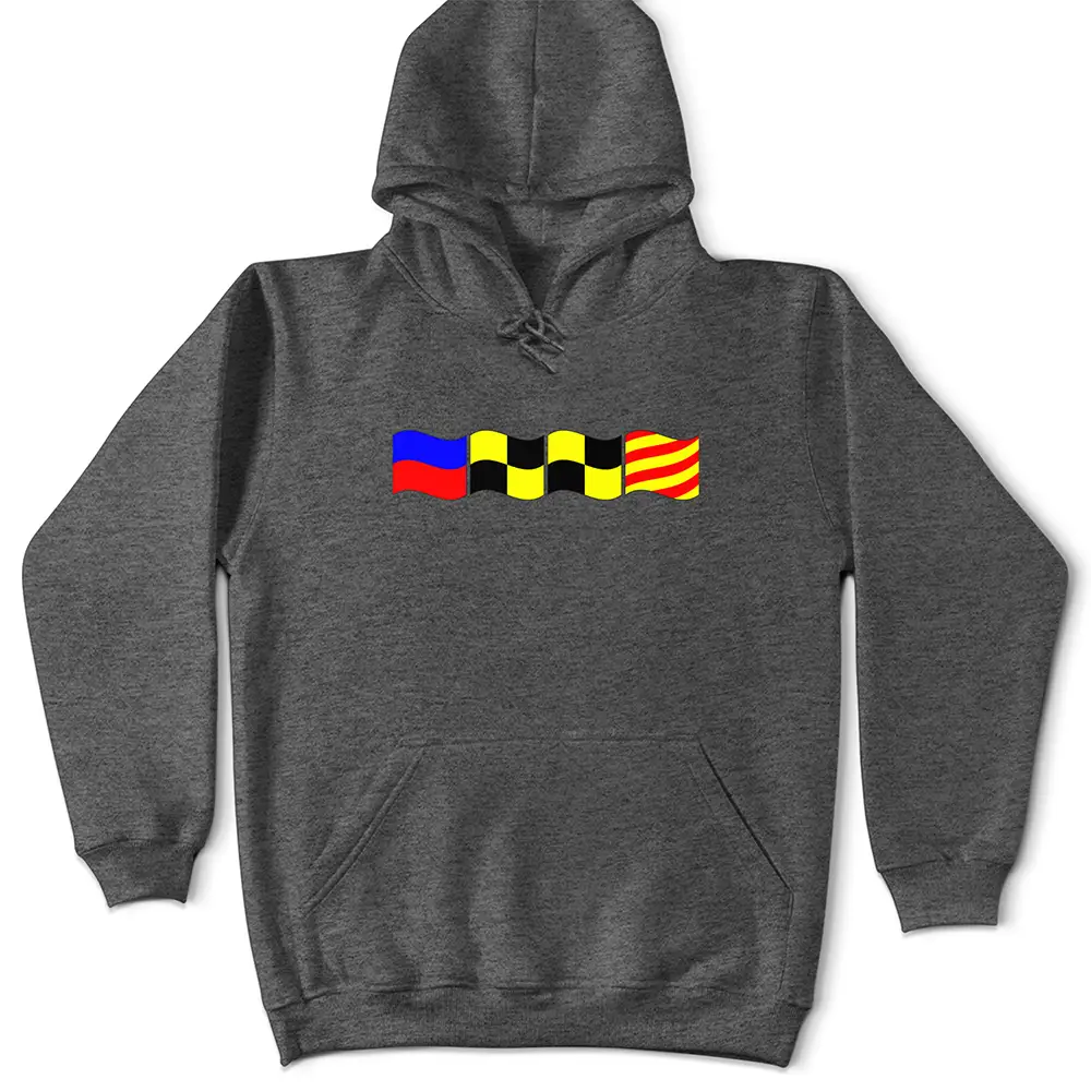 Custom Name In Nautical Flags Marine Code - Personalized T Shirt - Image 4