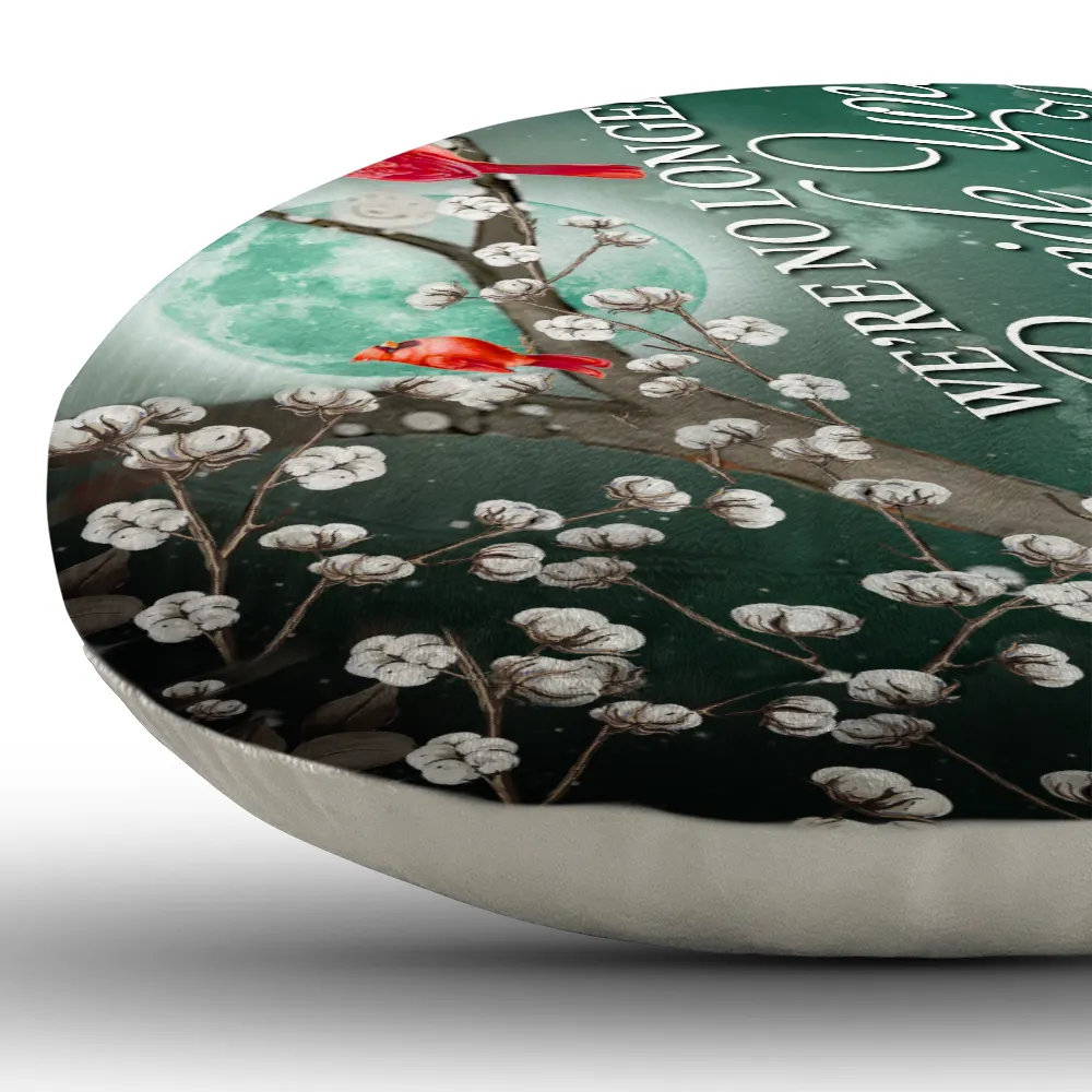 Custom Photo A Hug From Heaven When You Really Miss Me Memorial - Personalized Heart Shaped Pillow - Image 5