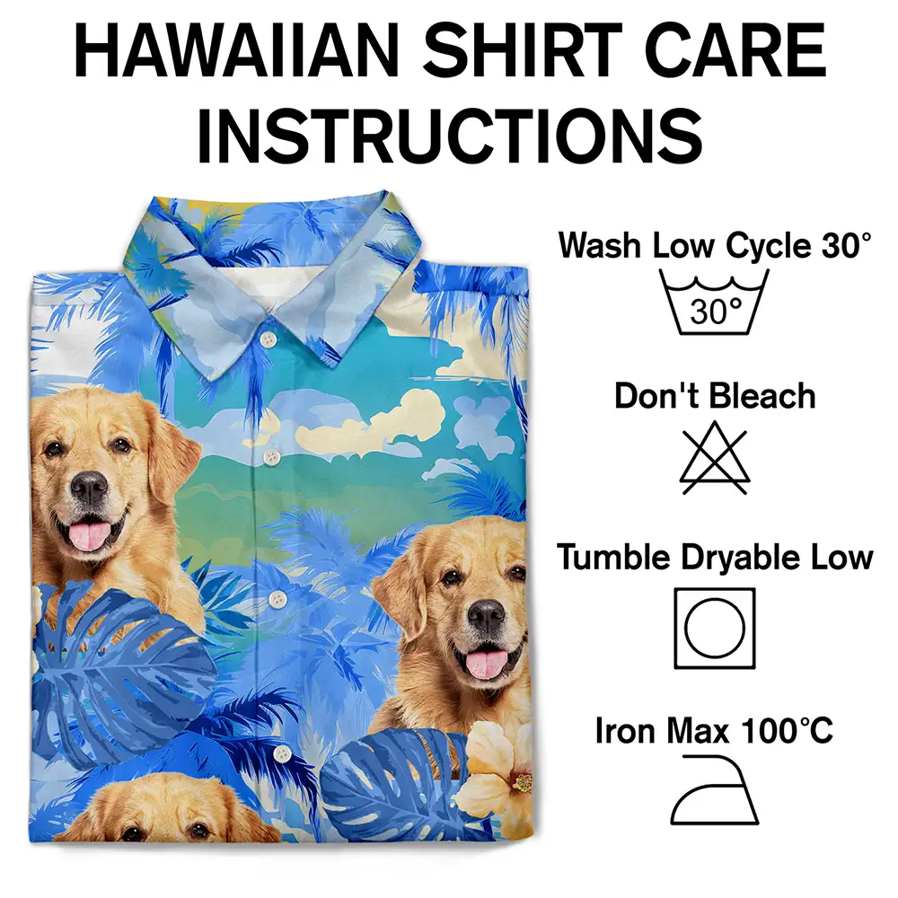 Custom Photo Beach Summer Tropical Fun Face Vacation Vibe - Personalized Hawaiian Shirt - Image 8