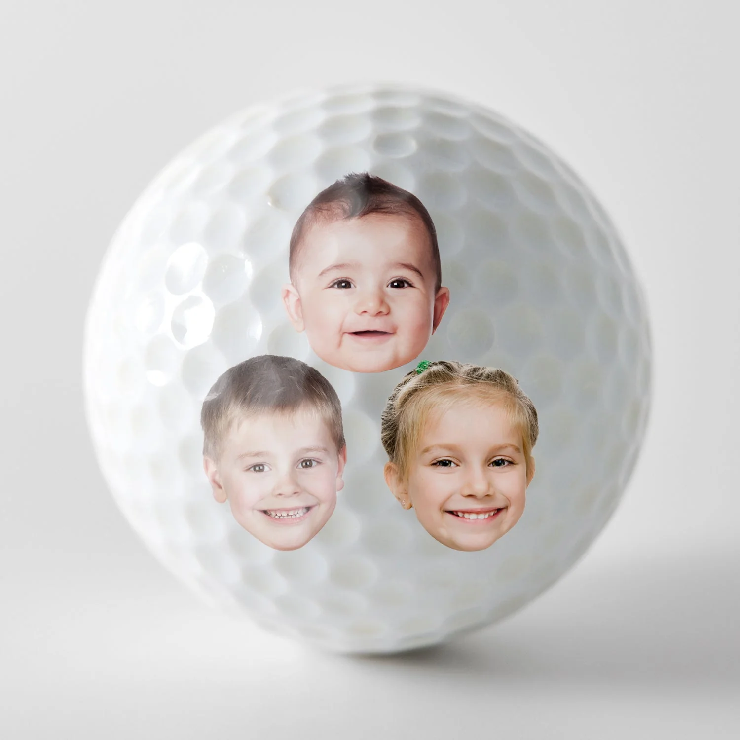 Custom Photo Best Dad By Par - Personalised Golf Ball - Image 4