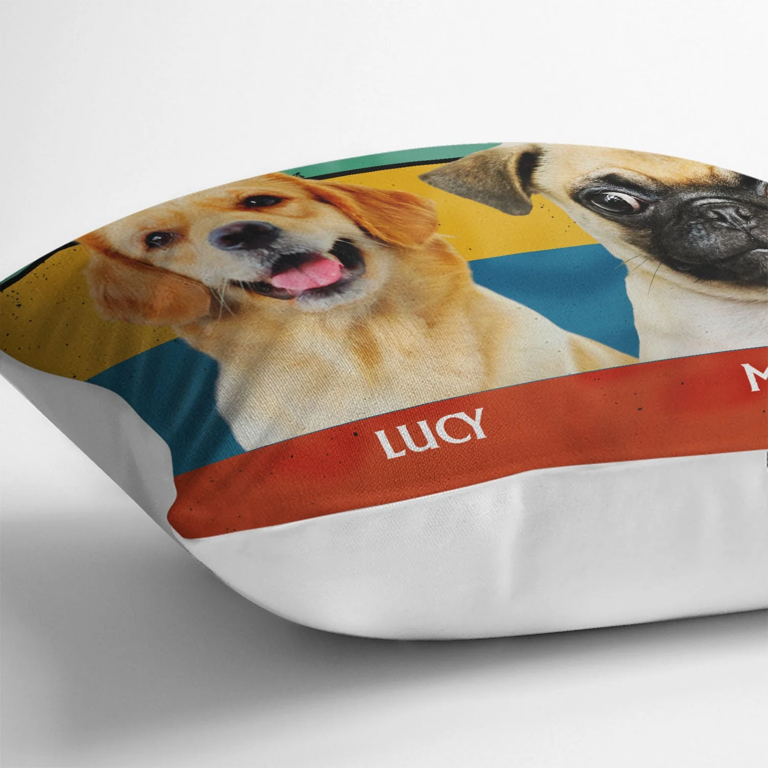 Custom Photo Best Dog Dad Mom Ever Just Ask - Gift For Dog Lovers - Personalized Custom Pillow - Image 3