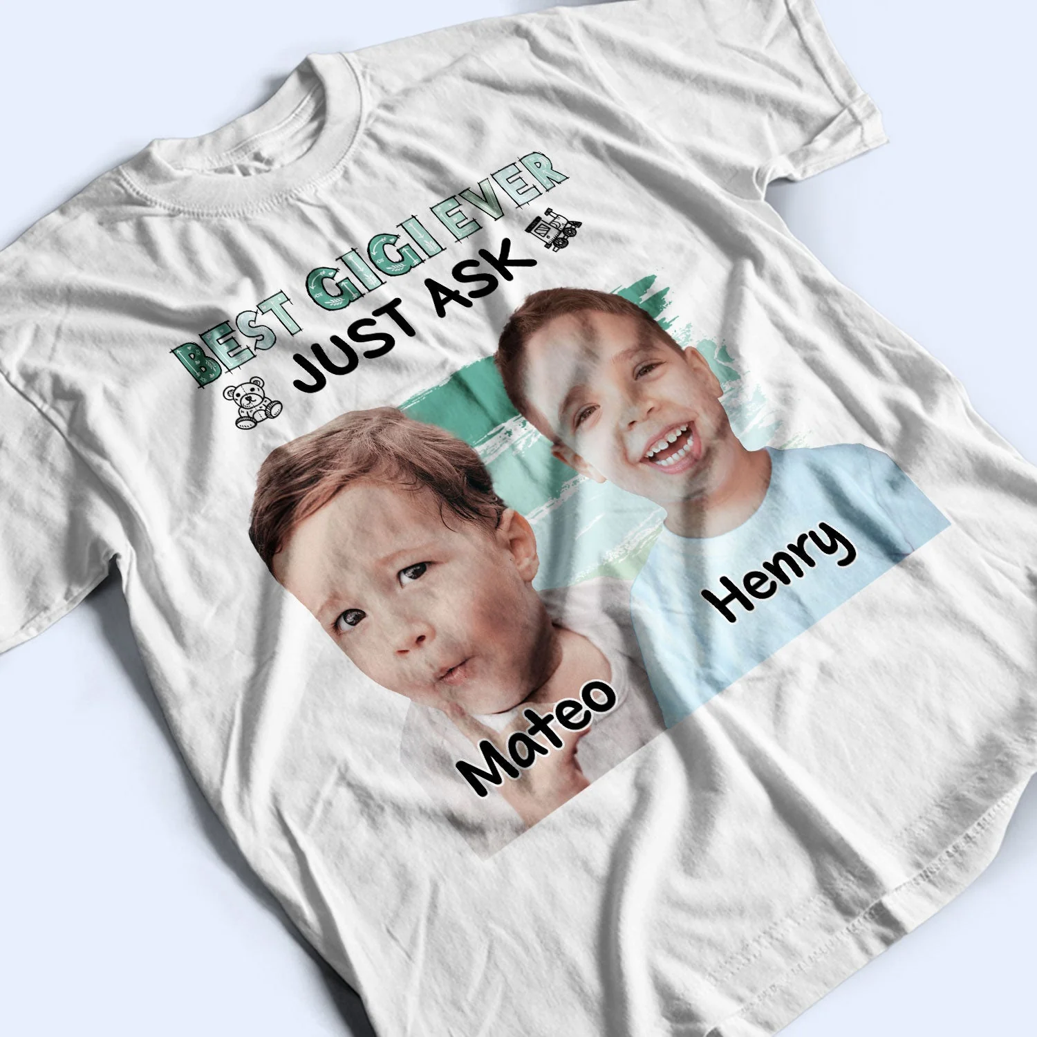 Custom Photo Best Mom Ever Just Ask - Birthday, Loving Gift For Mother, Grandma, Pet Lovers - Personalized T Shirt - Image 4