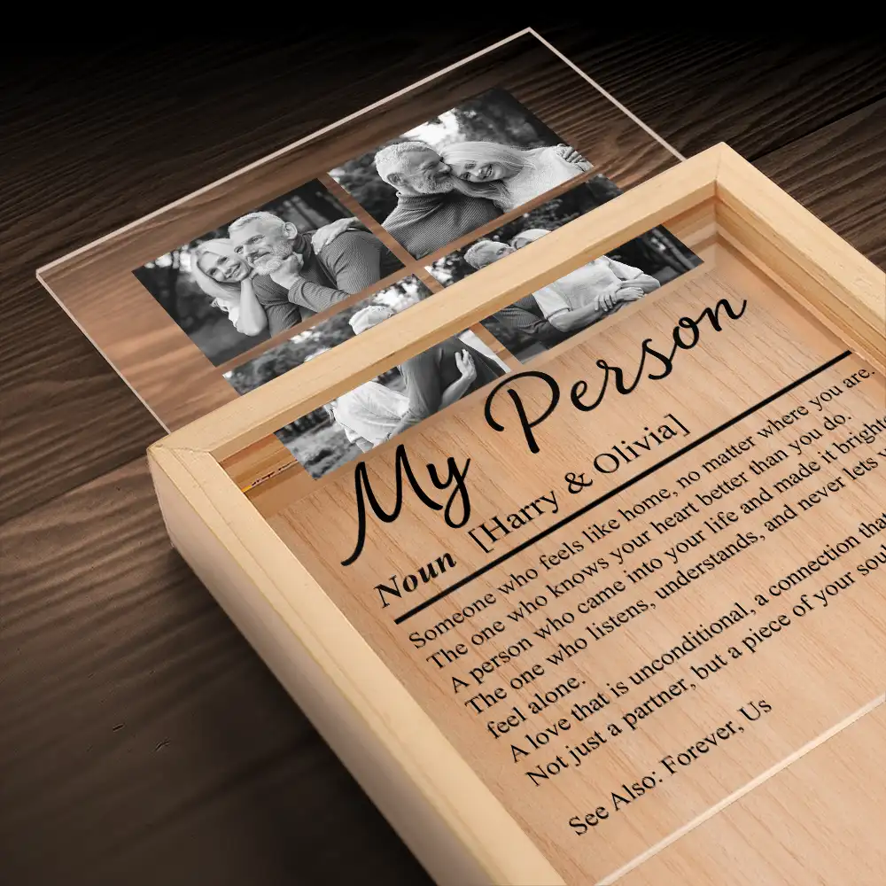 Custom Photo Couple My Person - Personalized Picture Frame Light Box - Image 4