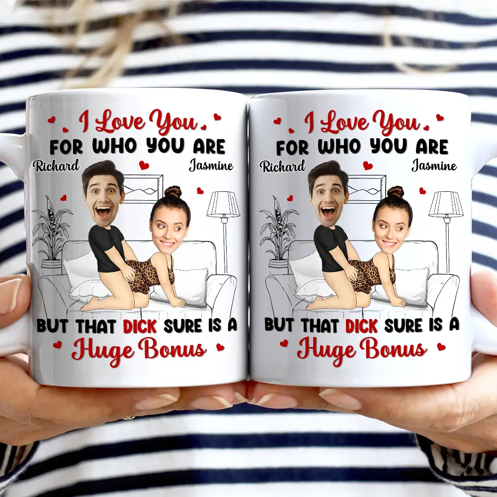 Custom Photo Couple Roses Are Red The Morning Is Foggy - Personalized Mug - Image 3