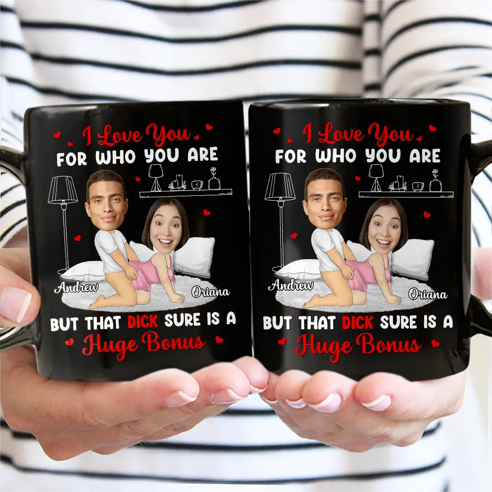Custom Photo Couple Roses Are Red The Morning Is Foggy - Personalized Mug - Image 4